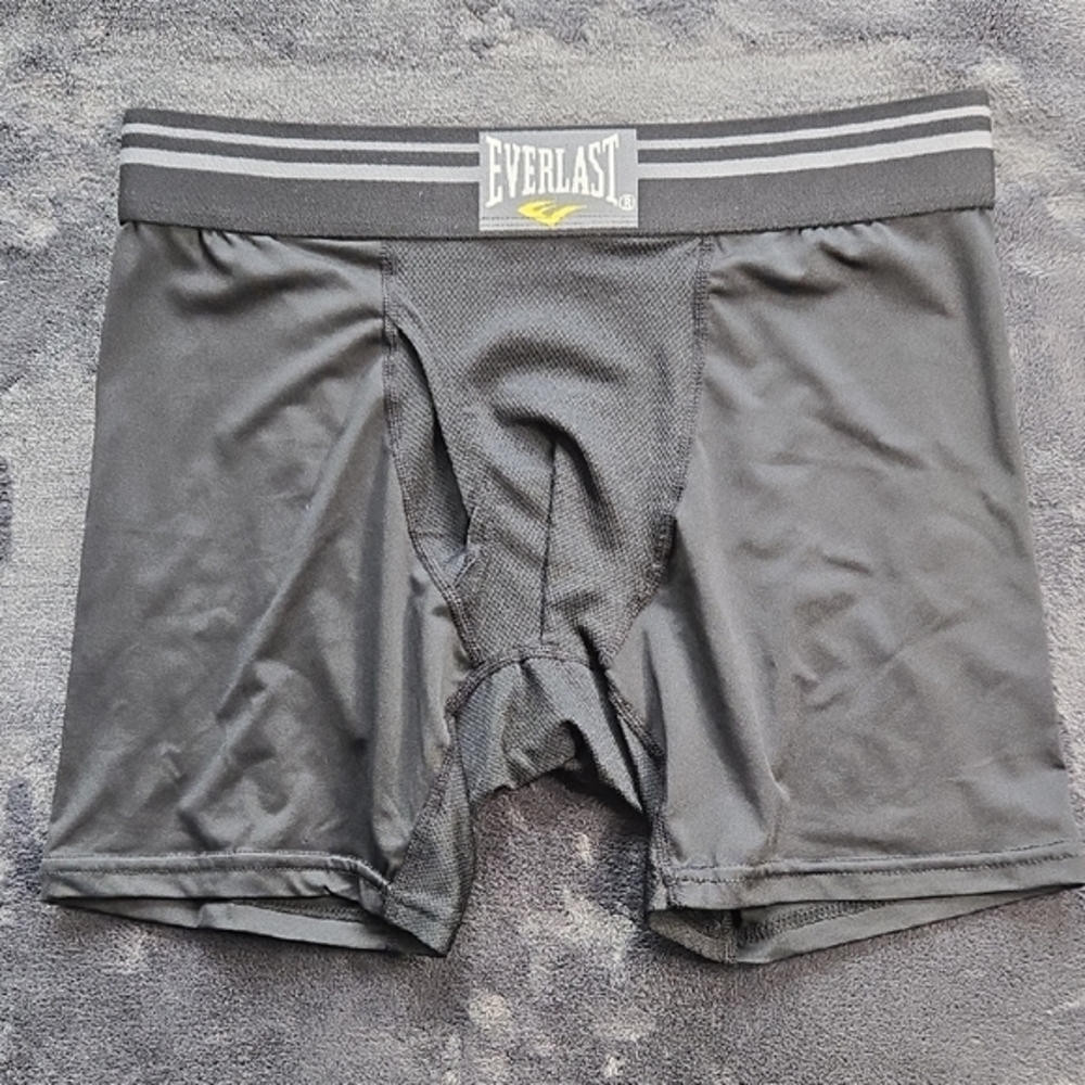 Everlast Black Boxer Briefs Stretchy Athletic Fit